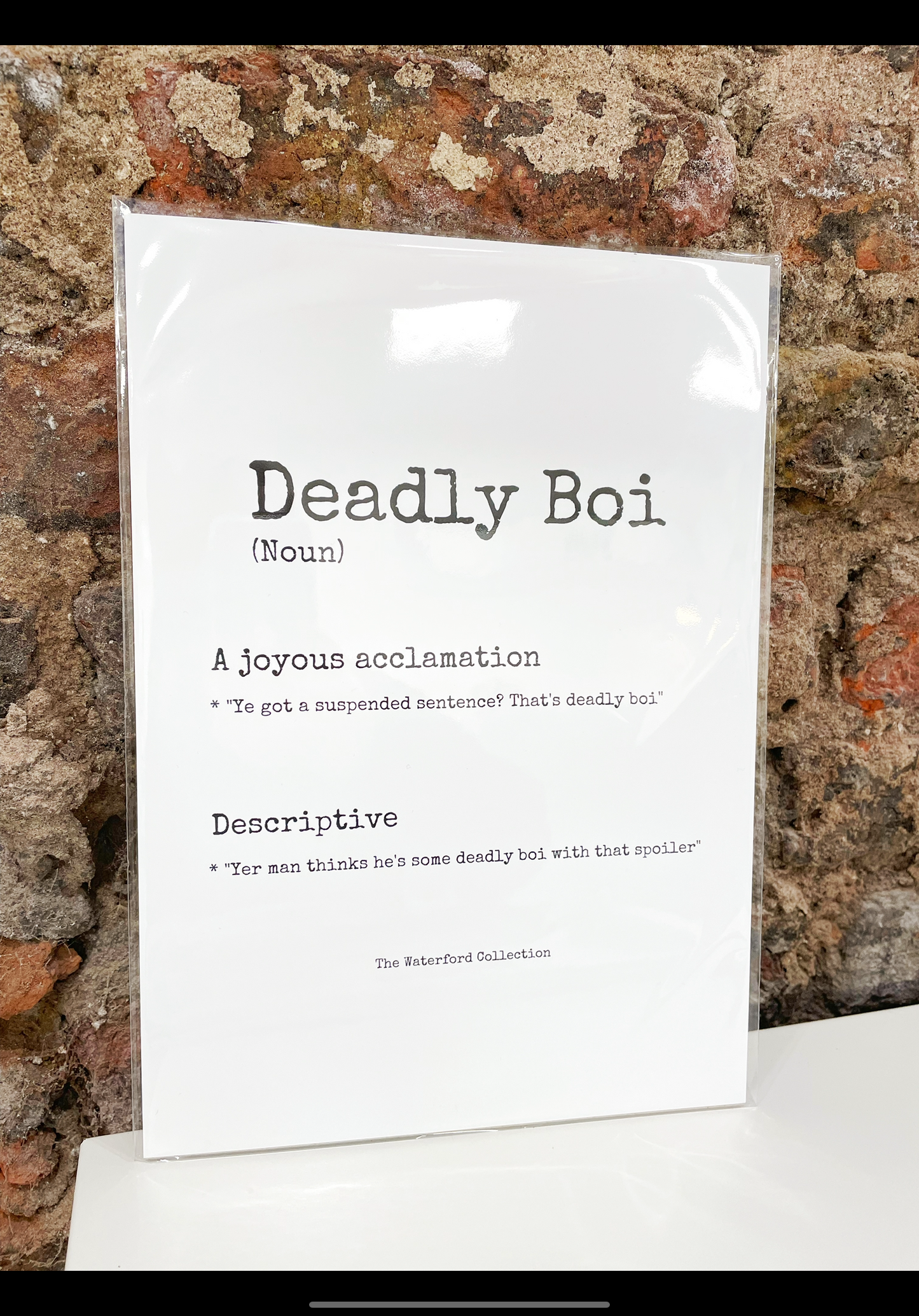 Deadly Boi print