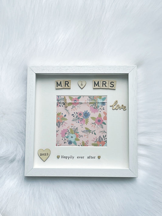 Personalised wedding Frame